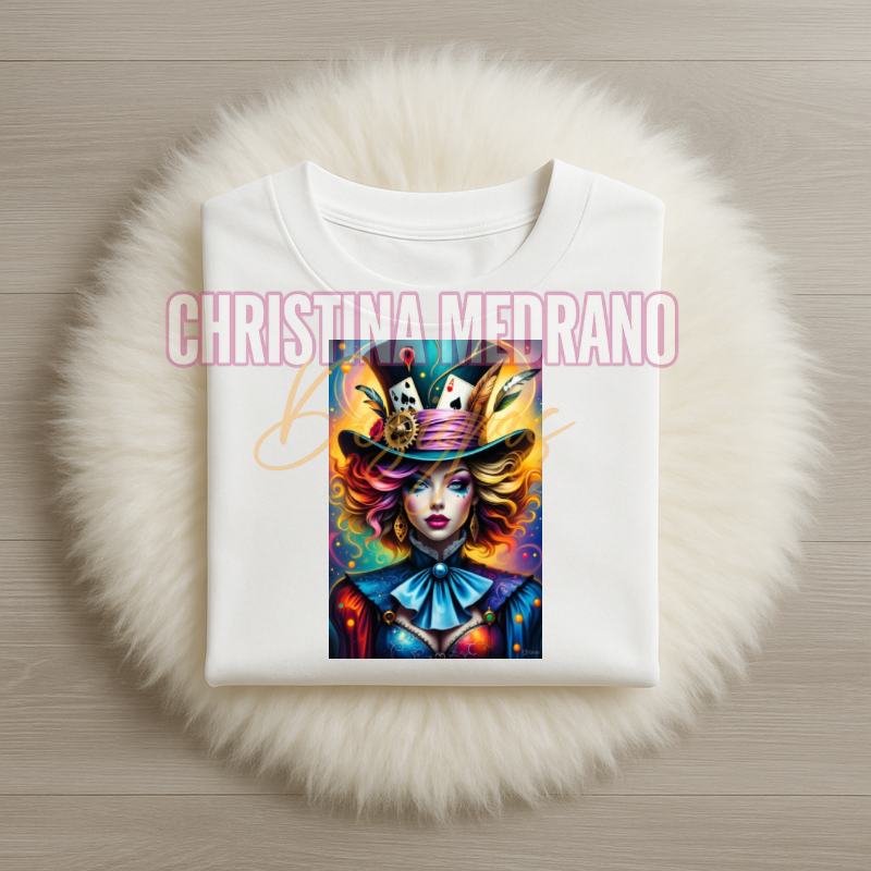 Mad Hatter Wonderland Glam Tee