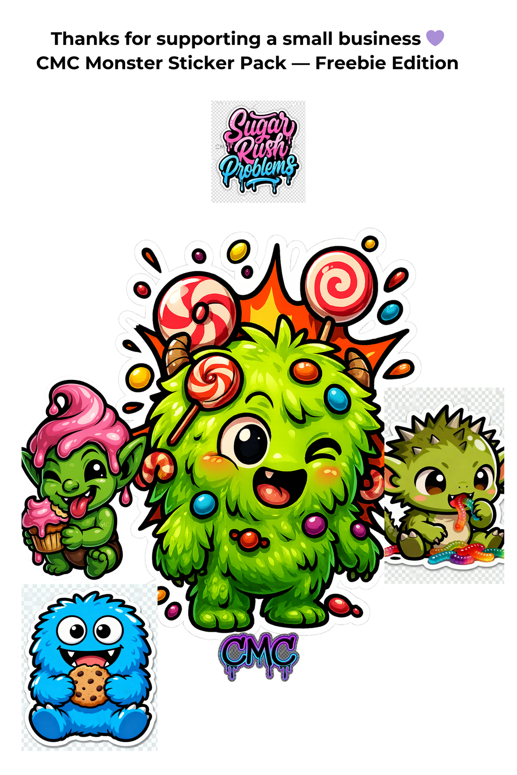 Kawaii Monster Coloring Book: Cute & Funny #1