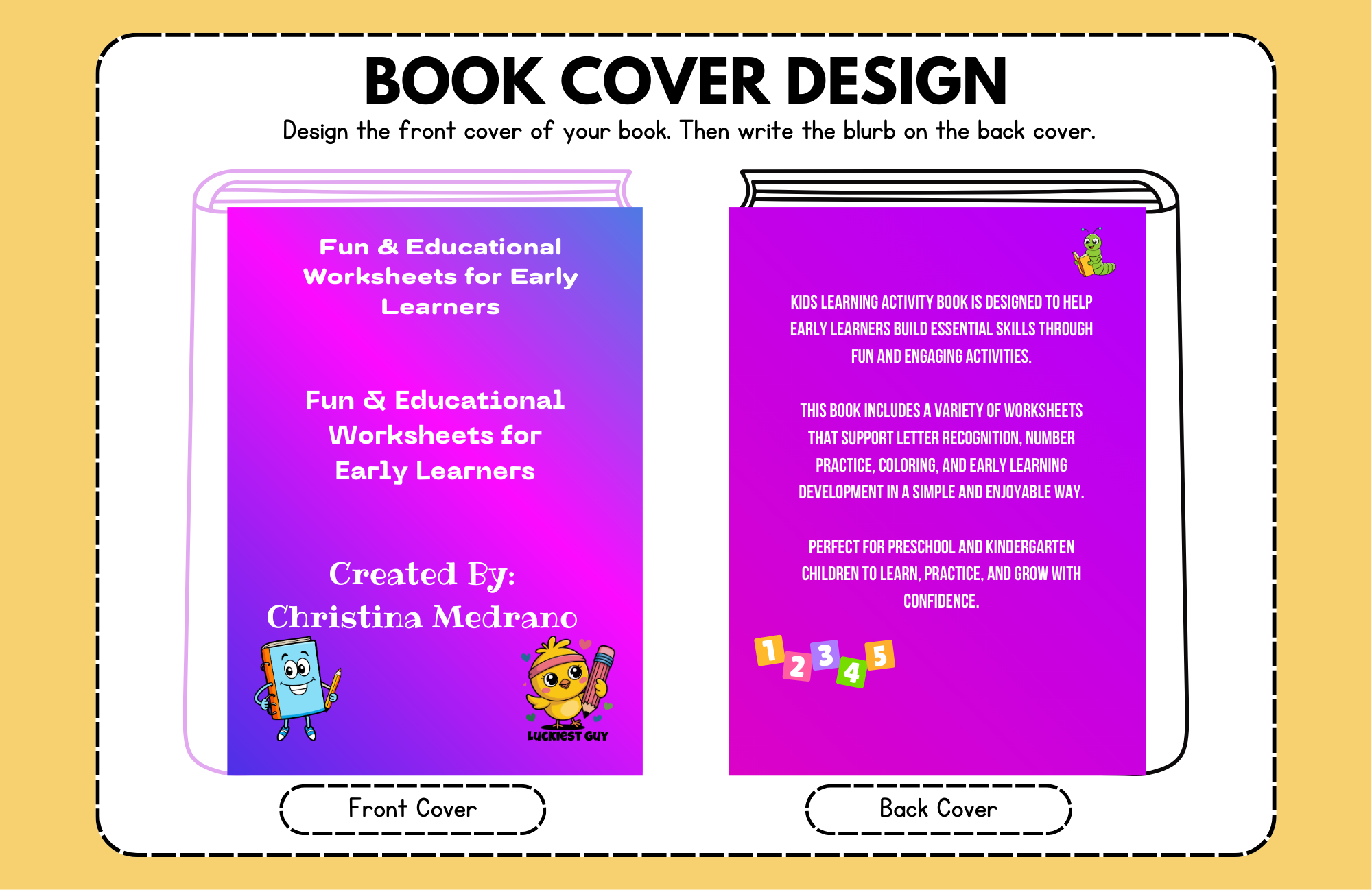 Kids Learning Activity Book – Digital Download