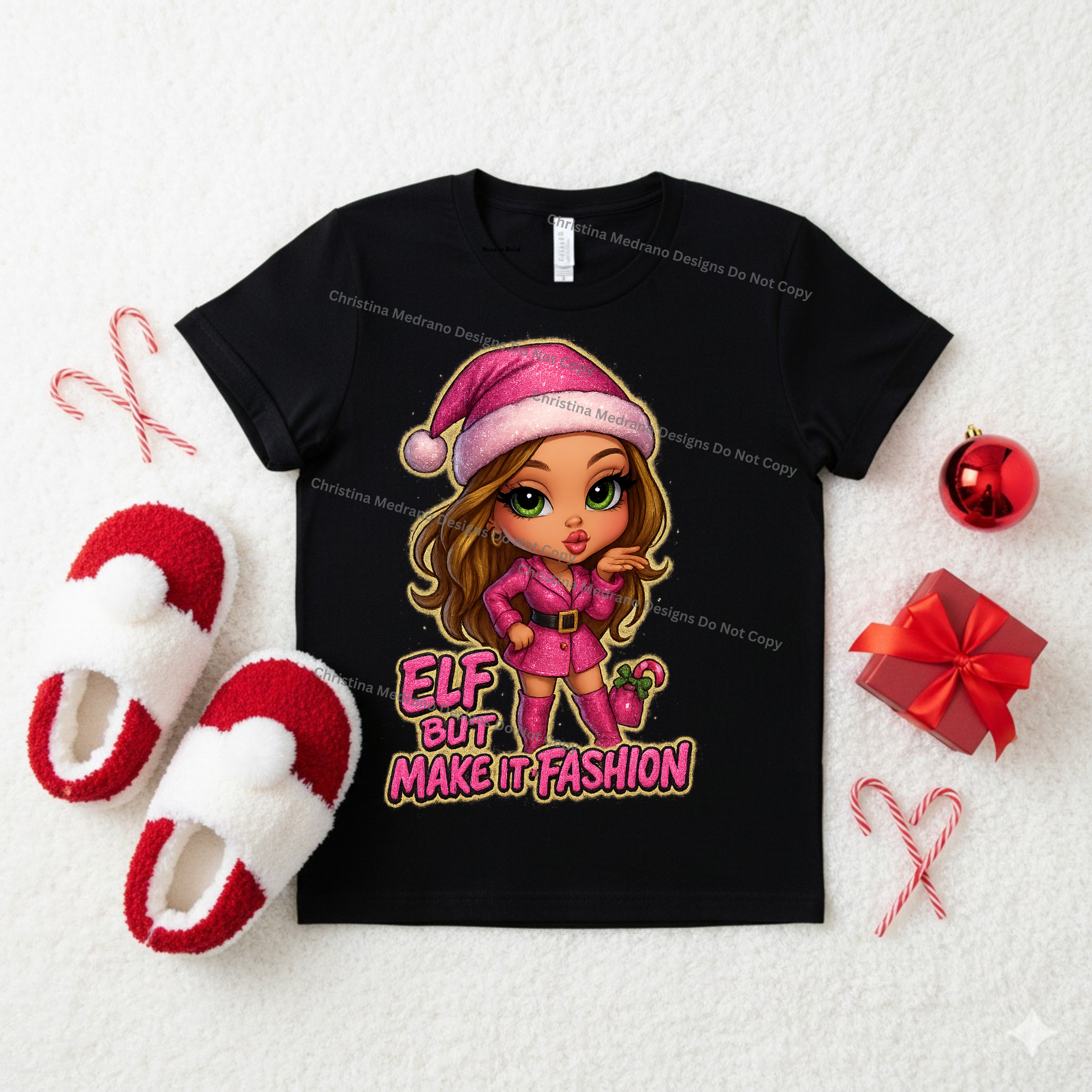 ✨ Elf But Make It Fashion – Limited Edition Christmas Tee